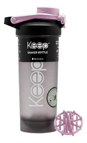 Botella Para Batidos Con Batidor Keep Shaker Sport 700 Ml