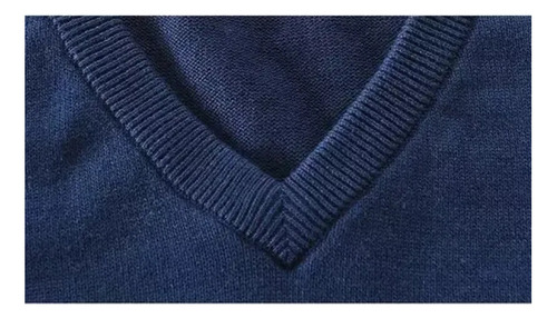 Suéteres Para Hombre Chaleco Sin Mangas Punto 100% Algodón /