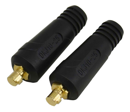 Cable De Soldadura Tig Conector Conector Dkj10-25 200amp Din