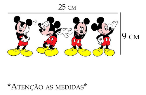 Adesivo De Carro Mickey Mouse Mod03