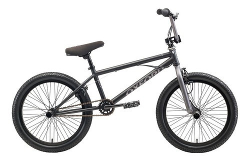 Bicicleta freestyle infantil Oxford Spine aro 20  2021 20" frenos v-brakes color negro