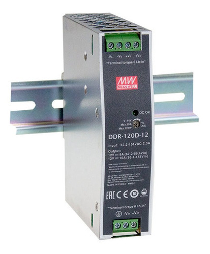 Conversor Dc/dc 12v 10a 120w 3-pin