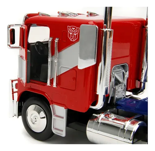 jada toys トランスフォーマー　オプティマスプライム　1/24 Optimus Prime 2023 Transformers 1:24 Jada Toys Vermelho