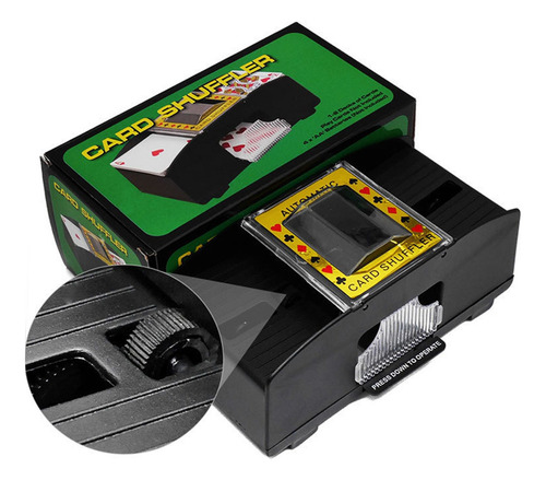 Barajador Automático De Cartas, Barajador Eléctrico, 4 Mazos