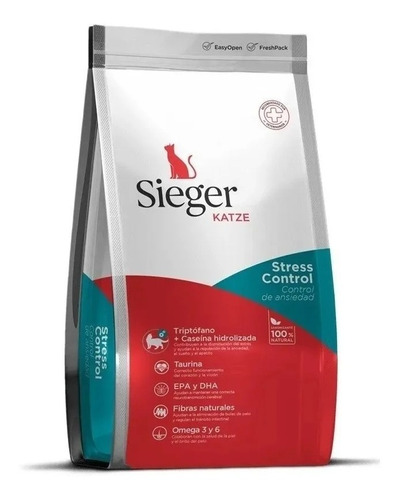 Sieger Katze Gato Stress Control 7,5kg Universal Pets