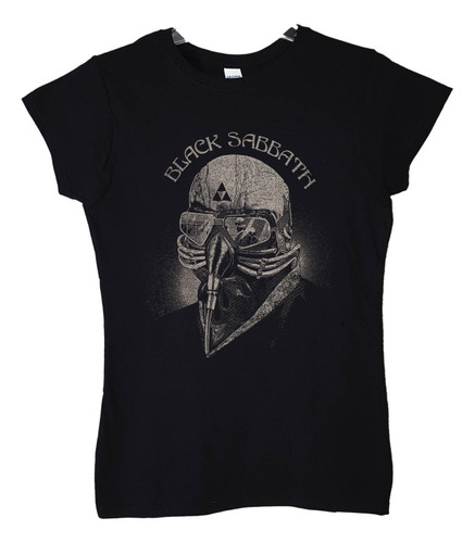 Polera Mujer Black Sabbath Tour 2013 Metal Abominatron