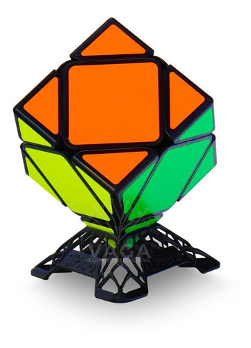 Cubo Rubik  Magico Qiyi Skewb Qicheng Negro Lubricado