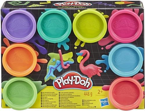 Imagen 1 de 5 de Play-doh Tarro De  8 Unidades