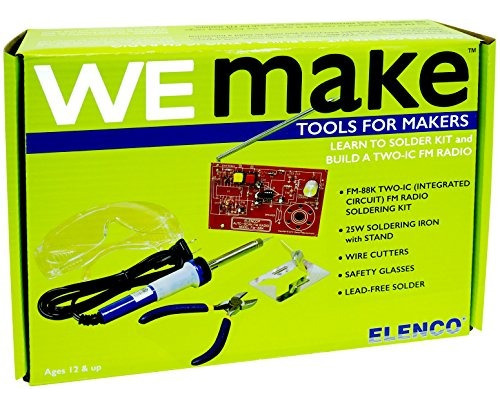 Wemake Kit De Soldadura De Radio Fm Con Herramientas