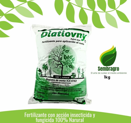 Diatiovny - Fertilizante Con Acción Insecticida Y Fungicida