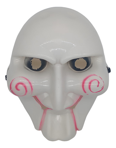 24 Mascaras Sencillas Saw Disfraz Halloween Fiesta Terror Color Blanco