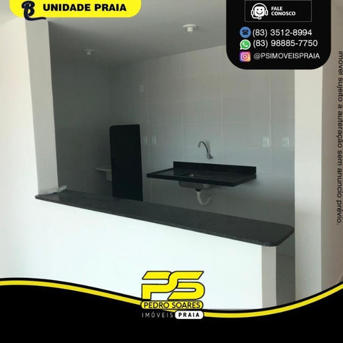 Imagem 5 de 7 de Apartamento Com 2 Dormitórios À Venda, 66 M² Por R$ 158.000 - João Paulo Ii - João Pessoa/pb - Ap4835