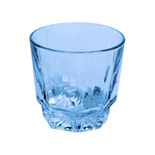 8 Vasos Prisma Old Fashion 316 Ml / 10.7 Oz Vaso Whisky Azul