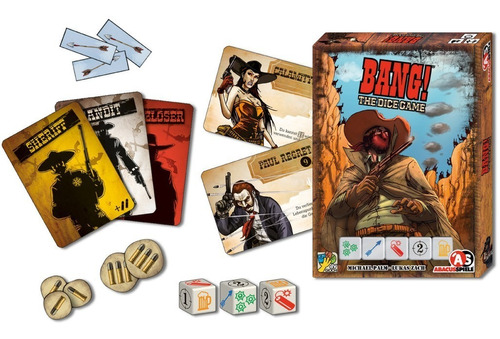 Bang! Dice Game Jogo De Dados Galapagos Bgd001