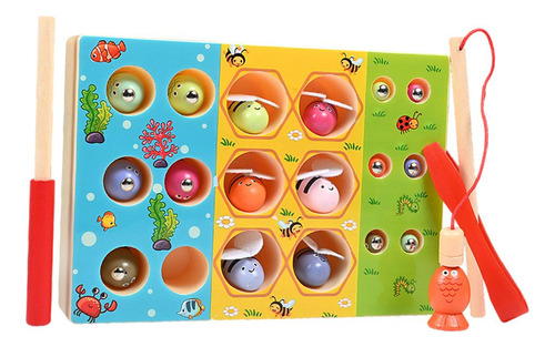 Juego De Pesca Magnético 3 En 1 Abrazadera Multifuncional