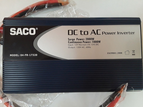 Convertidor Inversor De Corriente 12v A 110v De 2000w