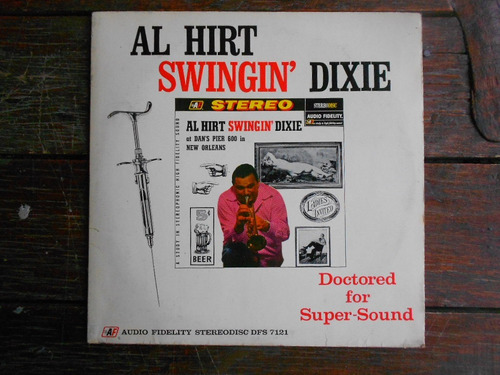 Al Hirt    Swingin Dixie Super Sound   Lp Vinilo 8 Puntos