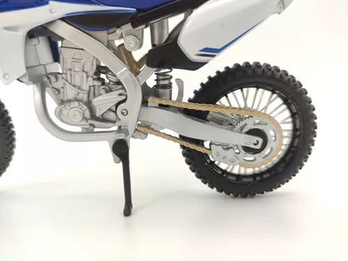 Miniatura Moto Trilha Yamaha YZ-450F Vermelha Metal Colecao