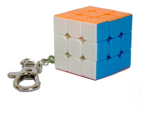 Cubo Magico 3x3  3x3x3 Moyu  Stickerless 3 Cm Llavero