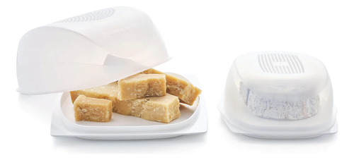 Quesera Inteligente 500g 6x15,8x7,4cm Tupperware® 0% De Bpa (Usado)