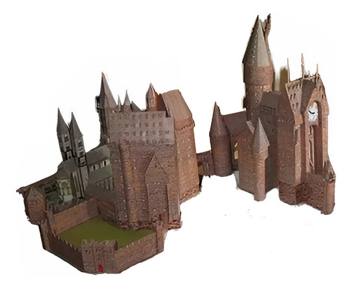 Maquete De Papel 3d - Hogwarts - Harry Potter + 5 Brindes
