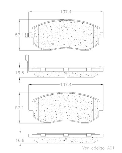 Balatas Delanteras Subaru Outback 2011 2.5l Grc