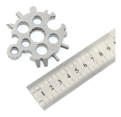 Imagen 5 de 5 de Llave Copo De Nieve Hexagonal