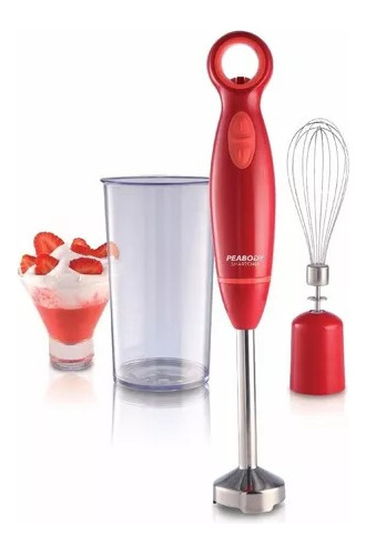 Mixer Peabody Lm322b 600 W Blanco Super Potente Rojo