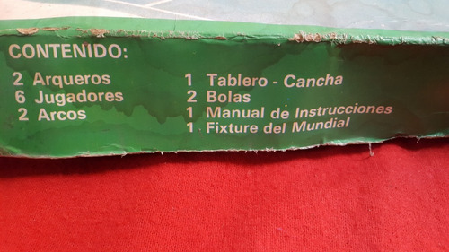 Juego De Mesa Peru España 82 Patadita Gol Basa (Usado)