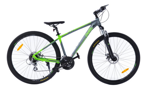 Bicicleta Zanella Delta S 2.40 T 29 Gris Con Verde