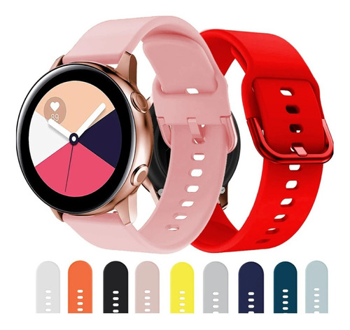 Correa Para Samsung Galaxy Active 1/2 / Watch 4 - Colores