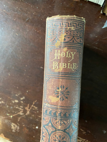 The Holy Bible, Old &new Testament, 1889   A6