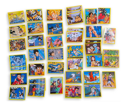 Lote De 41 Figuritas De Dragon Ball Gt (90s)