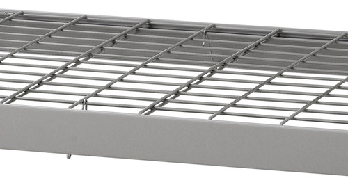 Anaquel Rudo Ajustable 5 Niveles Estante Acero Plata 198cm M Color Plateado
