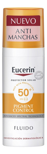 Eucerin Protector Solar Facial Pigment Control Fps50+ - 50ml
