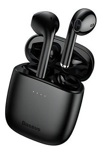 Audífonos in-ear inalámbricos Baseus Encok W04 A00026200212Z1 negro