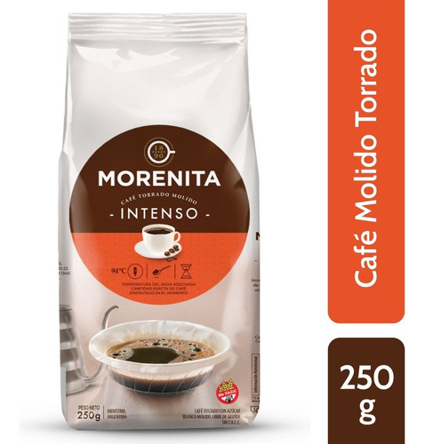 Cafe Molido Morenita Intenso X 250 Gr