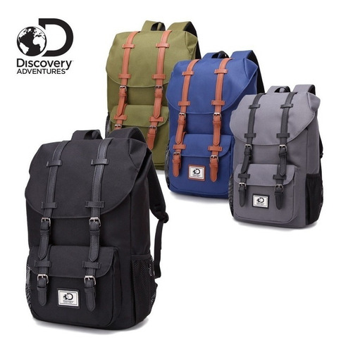 Mochila Porta Notebook Discovery Urbana Reforzada Colores