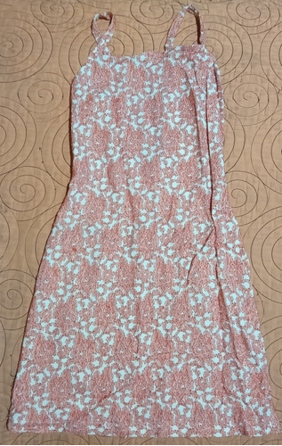 Vestido Corto Estampado Talle Small( Chico)