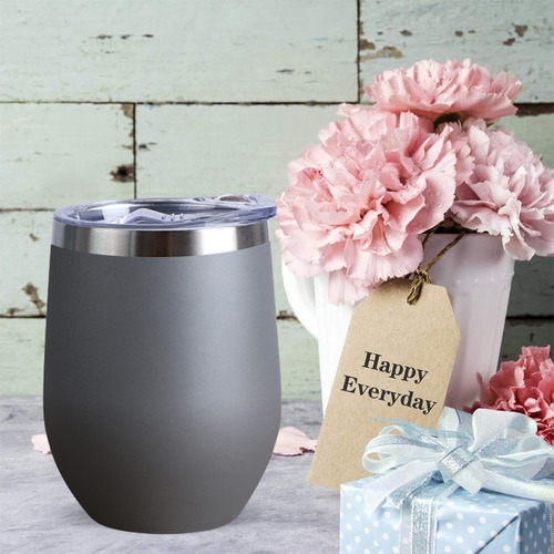 15 Colores Mezclados 12 Oz Tazas Aislantes De Acero Inoxidab Gris Corazones
