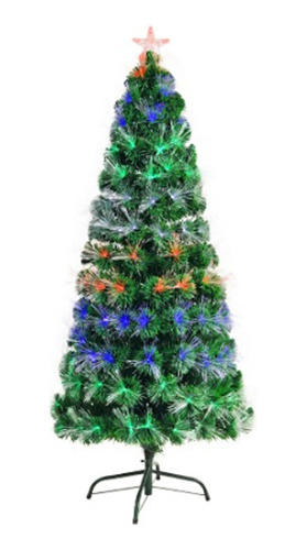 Árbol De Navidad  Altura 180 Cm Color: Verde Con Luces Yop
