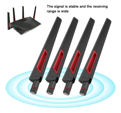 Para Antena De Roteador Sem Fio Asus 8dbi Com Interface