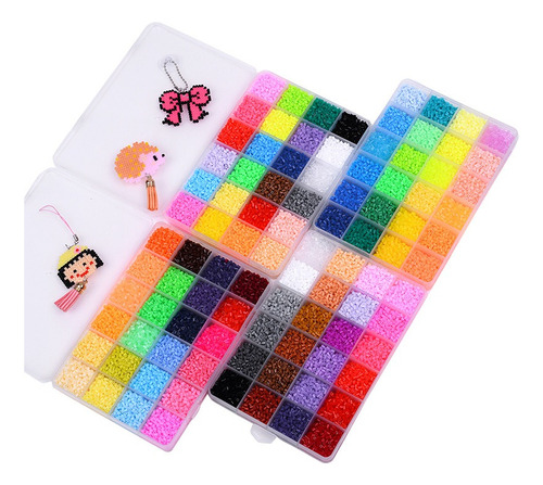 Cuentas Perler 24 Colores 5mm Hama Beads Niños Juguetes Diy