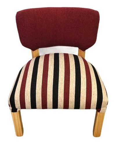 Silla Matera Poltrona Vestida En Chenille, H/9 Ctas Sin Int.