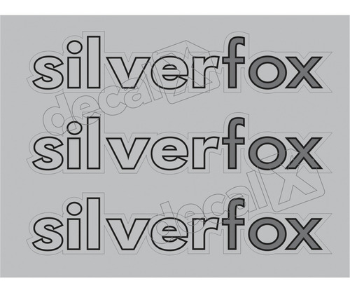 Kit Adesivo Volkswagen Fox Silverfox Sivf001