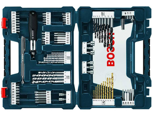 Set Brocas Destornillador V-line 91pz + Estuche Ms4091 Bosch