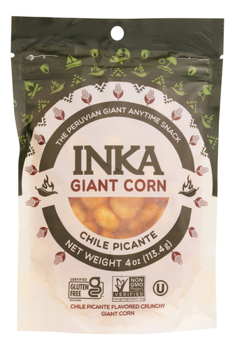 Inka Cultivos Maiz, Chile Picante, 4 oz