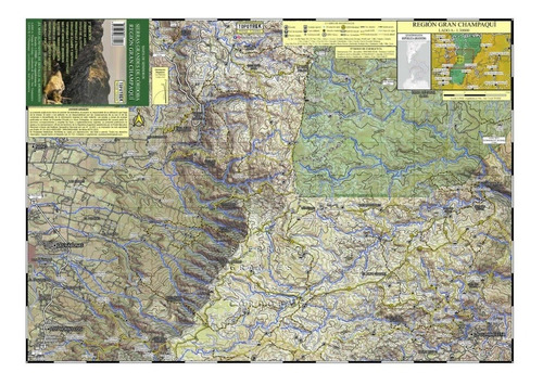 Imagen 1 de 4 de Mapa Topográfico: Gran Champaquí / Centro Sierras Grandes