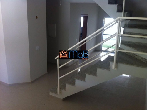 Excelente Casa Duplex Em Condomínio Residencial - Ca065
