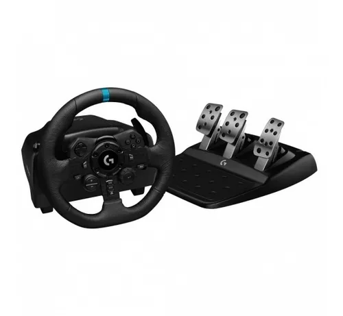 Kit Volante E Pedais G923 Para Ps5, Ps4 E Pc Logitech Cor Preto